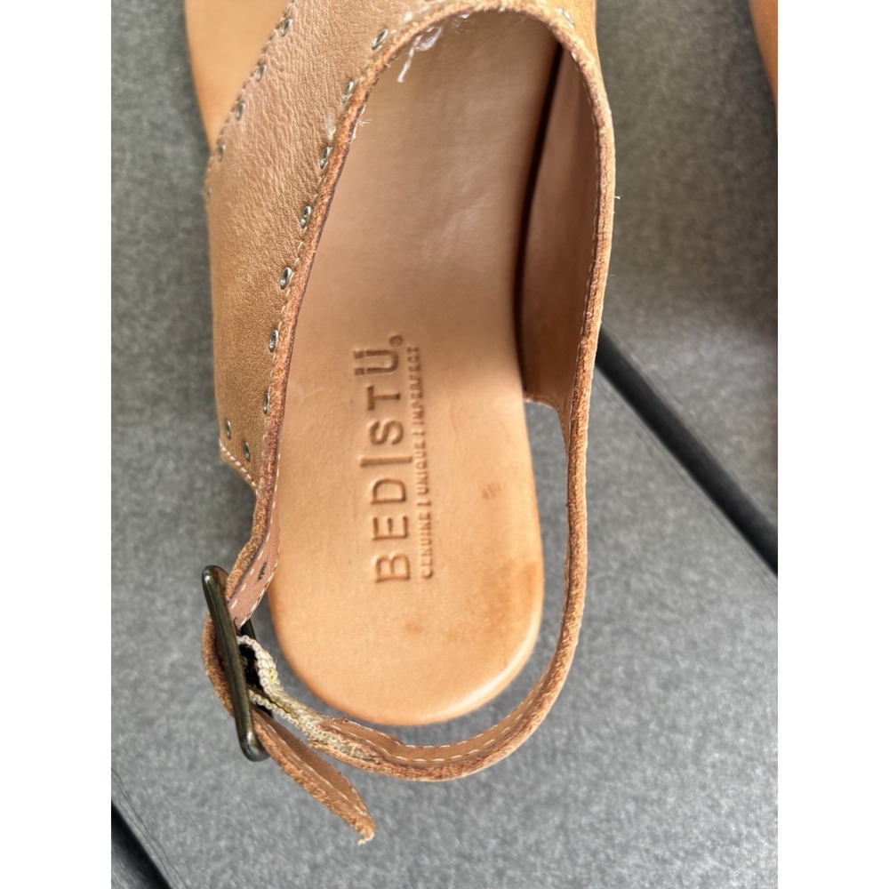 Bed Stu Misha Leather Sandals Rustic Tan Women's Size 6 Handmade Boho - Picture 4 of 8